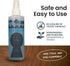 Super Cleaner, Pre-Finish Teak Cleaner and Brightener, Water-Based No Oil Teak Wood Restorer and Protectant, Deep Cleanser for Outdoor & Indoor Wo...