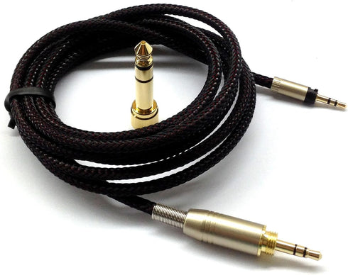 NewFantasia Replacement Audio Upgrade Cable Compatible with Sennheiser Momentum, Momentum 2.0, HD1 Over-Ear On-Ear Headphones 2.5meters/8.2feet...