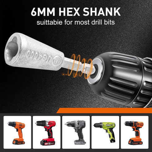 Wire Twister Tool for Drill, wire nut twister, Drill Wire Twister, Wire Twister Wire Connector Wire Twisting Tool, 3pcs Wire Twister Tool and 60pc...