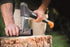 Fiskars XSharp Axe and Knife Sharpener, Ceramic sharpening stone/Fiberglass reinforced plastic case, Black/Orange, 1000601...