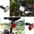 HESTYA 4 Pieces Bike Front and Rear Reflectors for Handlebar and Seatpost Bicycle Reflectors Kit Bike Safety Warning Reflectors, Red and White...