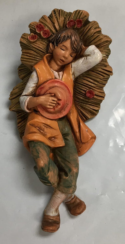 Fontanini by Roman Inc., Ephraim The Shepherd, 5" Collection, Nativity Figure and Accessories, Hand Sculpted and Painted...
