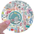 120pcs Elephant and Piggie Stickers for Kids Water Bottles Cute Kawaii Cartoon Vinyl Waterproof Decals for Teens Laptops Journal Scrapbook Compute...
