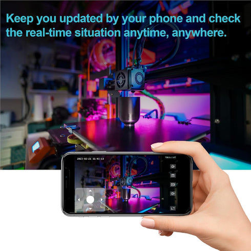 Camera for Home Security, 360° PTZ AI Indoor Camera 2.4G WI-FI Motion& Tracking Baby Monitor/Pet Camera with Phone APP, Night Vision, Privacy Mode...
