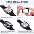 Tensea for Waterproof Apple Watch Screen Protector Case SE2 Series SE 6 5 4 40mm Accessories, iWatch Protective PC Face Cover Built-in Tempered Gl...