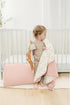 Konssy Muslin Baby Blankets for Girls, 100% Cotton Crib Blanket for Baby Infant Toddler, Super Soft and Lightweight Nursery Blankets 40"x36" (Pink...