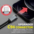 FosPower Vena USB C to Lightning Cable - 10FT, (Apple MFI Certified) 18W Fast Charge Nylon Braided Apple Charger Compatible with iPhone 14/13/12/1...
