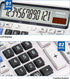 Desktop Calculator Extra Large LCD Display 12-Digit Big Number Accounting Calculator with Giant Response Button, Battery & Solar Powered, Perfect ...