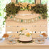 Greenery Baby Shower Banner Eucalyptus leaves Burlap garlands Plant Gender Neutral party decoration...
