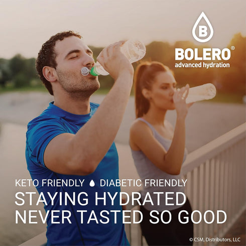 Bolero- Sugar Free Drink Mix Packets Coconut Fruit Flavors | Powdered Flavored Water Packets | 36 Small Sachet On The Go Packets...