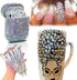 Rhinestones Non Hotfix ss 20 Crystal AB 1440 pcs,5mm Flat Back Glass Diamond Cut Stone,Spark Round Glitter Gems for DIY Craft,Shoes,Cup,Bling Proj...