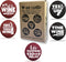 Funny Wine Stoppers Set of 5 - Silicone Wine Bottle Stopper With Gift Box - Cute Christmas Wine Gift for Friends...
