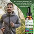 Calcium Magnesium Zinc Liquid Drops, Liquid Magnesium Glycinate 500mg Calcium 1000mg with Vitamin D3,K2,B6,B12,Coq10 for Bone Strength, Muscle Fun...