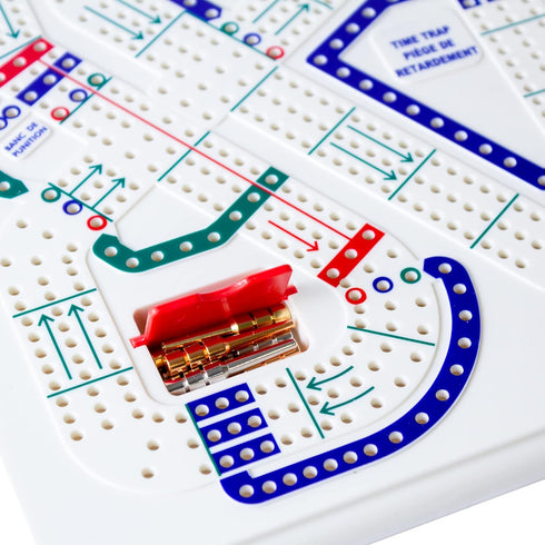 Metal Cribbage Pegs for Cribbage Board Game. Work with Regular Peg Board 1/8 Hole Size Like Bicycle Board Games. Pack of 8 Crib pegs....