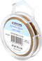 Artistic Wire, 24 Gauge Tarnish Resistant Colored Copper Craft Jewelry Wrapping Wire, Antique Brass Color, 20 yd...