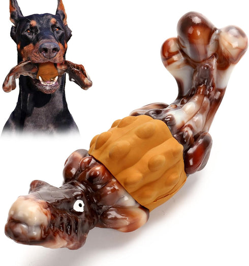 Dog Chew Toys for Aggressive Chewers Large/Medium Breed, Super Chewer Dog Toys, Indestructible Dog Toys, Interactive Dog Toys, Tough Dog Toys to K...