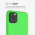 kwmobile Case Compatible with Apple iPhone 11 Pro Max Case - TPU Silicone Phone Cover with Soft Finish - Lime Green...