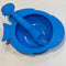 Products Plus Fish Bowl and Spoon Suction Silicone Baby Feeding Set, Self-Feeding, BPA-Free, Easy to Clean Blue...