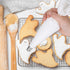 4 Pack Canvas Cloth Piping Bags Reusable Pastry Bags Fabric Icing Bags, Tipless Piping Bags for Baking, 12 inch Cake Piping Bags Cake Decorating B...