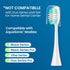 Replacement Toothbrush Heads 10 Pack Compatible with AquaSonic Black Series, Vibe Series, Black Series pro, and Duo Series pro Electric Toothbrush...