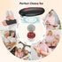 One-Touch Electric Can Opener Easy Open Any Can Sizes with Smooth Edge, Hands Free Battery Operated Electric Can Openers for Kitchen, Kitchen Gadg...