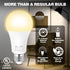 AmeriTop Rechargeable Emergency LED Light Bulb - 2 Pack A19 Battery LED Bulbs for Power Outage Camping Outdoor Activity Hurricane 850 Lm 9W 60W Eq...