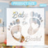Baby Stencils for Painting Reusable - 36 Pieces Captivating Newborn Crafts for Wall Wood Window Baby Parents DIY Creative Partner...