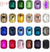 Sew on Rhinestones 50pcs Rectangle Octagon Shaped Rhinestones in Silver Settings Flatback Glass Rhinestone,13x18 mm,Light Purple...