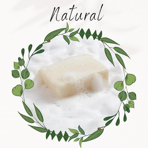 Organic Bar Soap Moisturizing Soap Made from Natural Oil | Skin Care Cleanser Shampoo | Hair Hand Face Body Bath Wash (Beauty Soap)...