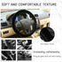 Fuzzy Car Steering Wheel Cover, 15 Inch Elastic Soft Steering Wheel Protector, Anti-Slip Fluffy Car Wheel Covers, Universal Vehicle Warm Winter Ac...