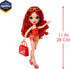 Rainbow High Swim & Style Ruby, Red 11" Fashion Doll with Shimmery Wrap to Style 10+ Ways, Removable Swimsuit, Sandals, Fun Play Accessories. Kids...