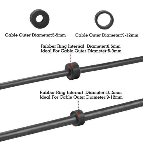 IP68 Waterproof Cable Connector 3-Channel 3-Poles, Outdoor Waterprrof Junction Box Connector,Ideal for 2 or 3 Pin Cables Ø4-12mm,Use for Outdoor B...