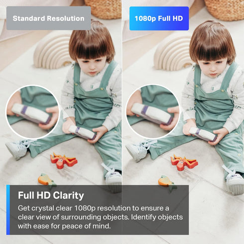 TP-Link Tapo Pan/Tilt Security Camera for Baby Monitor, Pet Camera w/Motion Detection, 1080P, 2-Way Audio, Night Vision, Cloud & SD Card Storage, ...