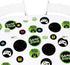 Big Dot of Happiness Game Zone - Pixel Video Game Party or Birthday Party Giant Circle Confetti - Party Decorations - Large Confetti 27 Count...