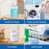 Laundry Detergent Dispenser, 38.7 oz Liquid Detergent Dispenser, Laundry Soap Dispenser, Plastic Detergent Container for Laundry Room/Powder/Fabri...