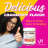 vH essentials Probiotic Gummies with Prebiotics & Cranberry, Concentrated Extract for Urinary Tract Health, Supports Vaginal Microflora Balance fo...