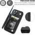 Compatible with iPhone 15 Wallet Case with Card Holder, PU Leather Kickstand Card Slots Case, Double Magnetic Clasp and Durable Shockproof Cover 6...