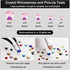 B7000 Glue with Light Pink AB Rhinestones for Crafts Clothes Shoes Fabric, 4000PCS Flatback Rhinestone for Nails Face Tumblers, Glue Fix Gems Beje...