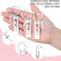 Misdary 72 Pcs Team Appreciation Gifts Thank You Keychain Bulk with Card Organza Bag for Coworkers Employee Staff Teacher Nurse Volunteer Team...