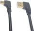 SinLoon Micro USB Cable 90 Degree Right Angle Gold Plated 5 Pin Micro USB Male Cable to USB 2.0 Syncing Data Charge Cable, Hi-speed Cable (BLACK 6...