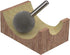 Kutzall Original Sphere Rotary Burr, 1?8" Shaft, Fine - Woodworking Attachment for Dremel, Foredom, DeWalt, Milwaukee Tools. Abrasive Tungsten Car...