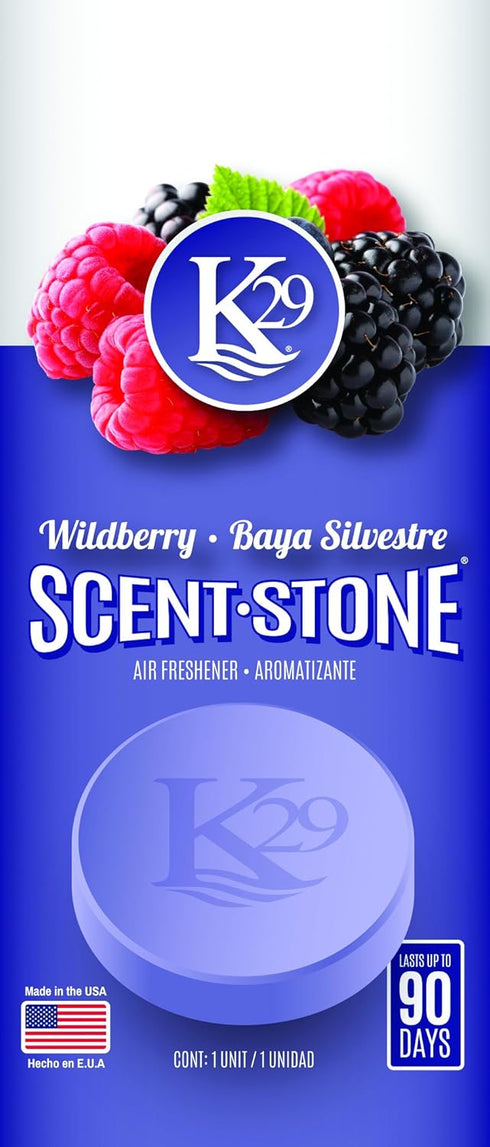 (K16018-4) K29 'Wild Berries' Stone Air Freshener, (Pack of 4)...