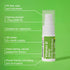 BetterYou Vitamin D3 Spray Liquid Immune Support Supplement, 3000 IU Strength per Single Spray, 0.507 Fl Ounce (100 Sprays), Peppermint Flavour...