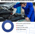 12PCS Oil Drain Plug Gaskets, Aluminum Oil Drain Plug Gaskets Washer Crush Seal, 90430-12031 Replacement for Engine Oil Drain Plugs Gasket, Univer...