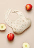 Silicone Baby Bib Adjustable Fit & Waterproof - Baby & Toddler Feeding Bib - Maison Rue Boat Print...