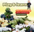Entervending Army Men Action Figure - Small Soldiers Toys for Kids - 24 Pcs Army Soldier Toy Playset - Military Toys - Toy Army Men - Army Party D...