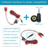 10.1FT/3.07M DC External Power Cable Battery Connect Cord for Power Source External Rechargerable Battery Solar Panel Bank Universal Wildlife Trai...
