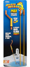 FlexiSnake Drain Weasel MAX Drain Hair Clog Remover Tool with Rotating Handle and 2 Wand Refills, Made in the USA, 20 inch...