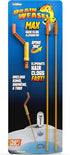 FlexiSnake Drain Weasel MAX Drain Hair Clog Remover Tool with Rotating Handle and 2 Wand Refills, Made in the USA, 20 inch...