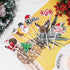 Amosfun 72PCS Christmas Cupcake Toppers,11x5cm Cake Decoration Santa Claus Tree Snowman Sock Candy Theme Party Cake Toppers Picks Christmas Decora...